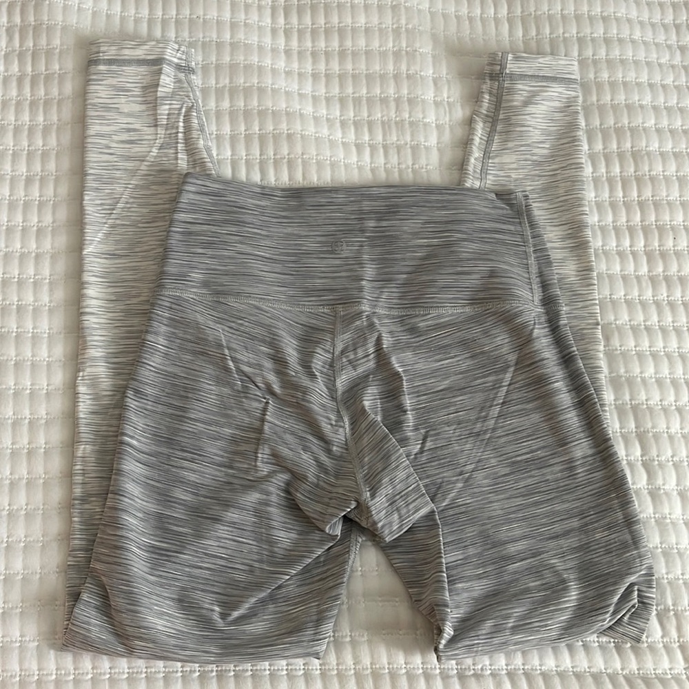 lululemon wunder under grey gradient leggings